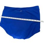 Relleciga Women's Royal Blue High Waisted Ruched Bikini Bottom Size XXL Photo 8