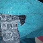 EGO  LP Kurta Smocked Cotton Dress Petite in Turquoise Gold Paint Petite Photo 10