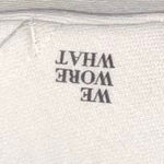 We Wore What  Solid‎ Sweat Pants in Off White (S) Photo 8