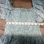 Anthropologie  Love the Label smocked ruffle square‎ neck top size small Photo 6