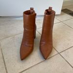 Shoedazzle Tan Pointed Toe Booties Photo 2