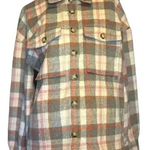 Altar'd State Altar’d State Plaid Shacket Size Small Photo 0