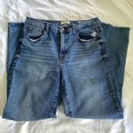 Kensie  Straight leg distressed high rise jeans  Photo 2