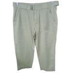 Sundance  Belted Square Pocket Straight Leg Soft Pants Large best Photo 1