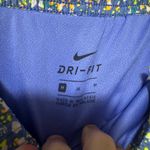 Nike  Women's Blue and Yellow Athletic Shorts Photo 1