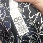 Alto Giro Fun Fitness Floral Colorblock Navy & White High Rise Striped Leggings Blue Size M Photo 10