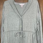 Cacique  Woman’s Grey Button Down Lightweight Jacket Size 14/16 Photo 1