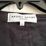 Apiece Apart  Costa Del Sol Wrap Dress Blue White Size 4 UB Photo 4