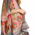 Umgee  Women's Open Front Kimono Cardigan Ruffle Hem Oversized Lightweight Sz S/M Photo 0