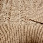 TBH To Be Honest Women Sz XL Pink V Neck Open Knit Sweater Romantic Girly Ballet Photo 6