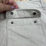 J Crew Women Seaside Cargo Pants Linen Blend Beige Size 8 Beachy Preppy Tan Photo 8