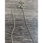 Guess Los Angeles Silver Women's Necklace Red Pendant Stamped Y2K RARE Photo 3