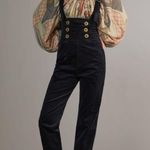 Anthropologie Corduroy Buttoned Pinafore Jumpsuit Photo 1