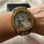 Lavishly Paris Luxury Women's Analog Quartz Crystal Wrist Watch Bracelet. Silver Photo 11