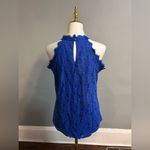 Amazon NWT Elegant Blue Lace Shirt | Size: M Photo 1