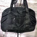 PINK - Victoria's Secret Pink Victoria’s Secret travel bag black and white extends out medium size NWOT​​ Photo 4