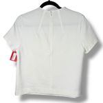 Spanx  The Perfect Funnel Top Powder White Short Sleeve Business Casual S Photo 4