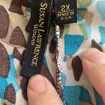 Susan Lawrence  tank top 2X
Flattering chocolate brown trim Photo 3