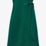 ZARA  green wrap jumpsuit with buckle Photo 0