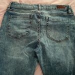 BLANK NYC Skinny Classique distressed blue medium wash jeans, size 28” low rise Photo 12