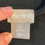 Chico's Chico’s Black Sleeveless V-Neck Tank With Matching Sweater- Size 2 (U.S. Large ) Photo 5