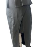 BCBGMAXAZRIA  Beige Black Full Length Gown Size 0 NEW New with tags Photo 6