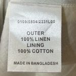 Hobb 100% Linen Floral Dress Size 8 Red Photo 4