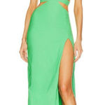 Michael Costello  x REVOLVE Sadie Gown in Green Photo 0