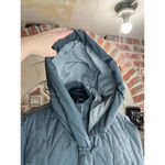 puffer coat hood gray knit cuffs 1980s Size undefined Photo 6