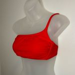 Xhilaration  Red One Shoulder Bikini Top Size D/DD Photo 2