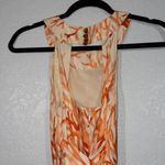 Anthropologie Elevenes  Orange Lophelia Coral Silk Blend Jumpsuit 2 Photo 3