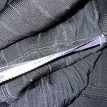 Herve Leger  Black Bandage Alena A-Line Lace Trim Skirt Photo 4