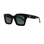 ANINE BING Indio Sunglasses in Black One Size New Womens Sunnies Photo 1