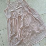 Light Pink Lightweight Dress eyelet Size Medium Photo 1