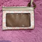 Coach  pink flower ID wallet  Photo 1