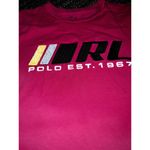 Ralph Lauren Polo  Y2K XS baby tee Women Beaded Pink T-Shirt RL POLO 1967 XS‎ Photo 2