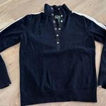 Ralph Lauren  active women’s snap collar sweater size large Photo 0