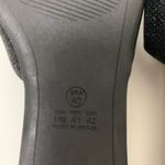 MILANO BLACK GLITTER SLIP ON SHOES SIZE 11B FLATS Photo 2