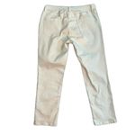 Boston Proper  Cream Off White high Rise Straight Leg Ankle Jeans Size 16 Stretch Photo 3