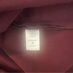 1. State EUC  Burgundy Wine Long Sleeve Faux Wrap Mini Dress, Size M Photo 10