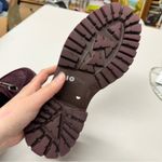 AGL Purple Sparkle Chunky Loafers Womens 10 Preppy Lug Horse Photo 11