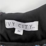 Ivy City Roxie Tweed Jumpsuit Sz 2X Photo 4