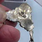 Navajo Native American artist Richard and Rita Begay sterling silver turquoise n Blue Photo 7