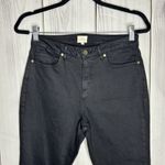 Ann Mashburn  Black Cropped Flare Jeans Size 28 (28 x 27.5) Mid-Rise Photo 1