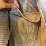 Corduroy Button Up Jacket Gray Size L Photo 3