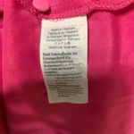 J.Crew  hot pink‎ cinched waist long sleeves chiffon dress medium summer vacation Photo 4