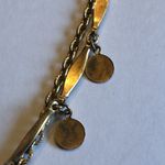 Vintage Gold Tone Retro Boho Dainty Charm Necklace Photo 5