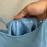 Abercrombie & Fitch  Womens XS Mini Travelers Dress Baby Blue With Biker Short Photo 3