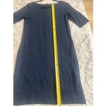 Adrienne Vittadini  -‎ 3/4 Sleeve - Stretch - Button Back - Blue Casual Dress - S Photo 1