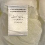 NWT Kathleen Maeve X Victoria Dunn Women Sundress Smocked Top Beachy Lemons sz L Yellow Size L Photo 7